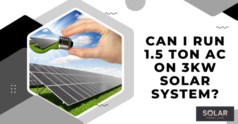 Running a 1.5-ton AC on a 2kW solar system